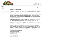 Desktop Screenshot of freshdeliveryrst.com